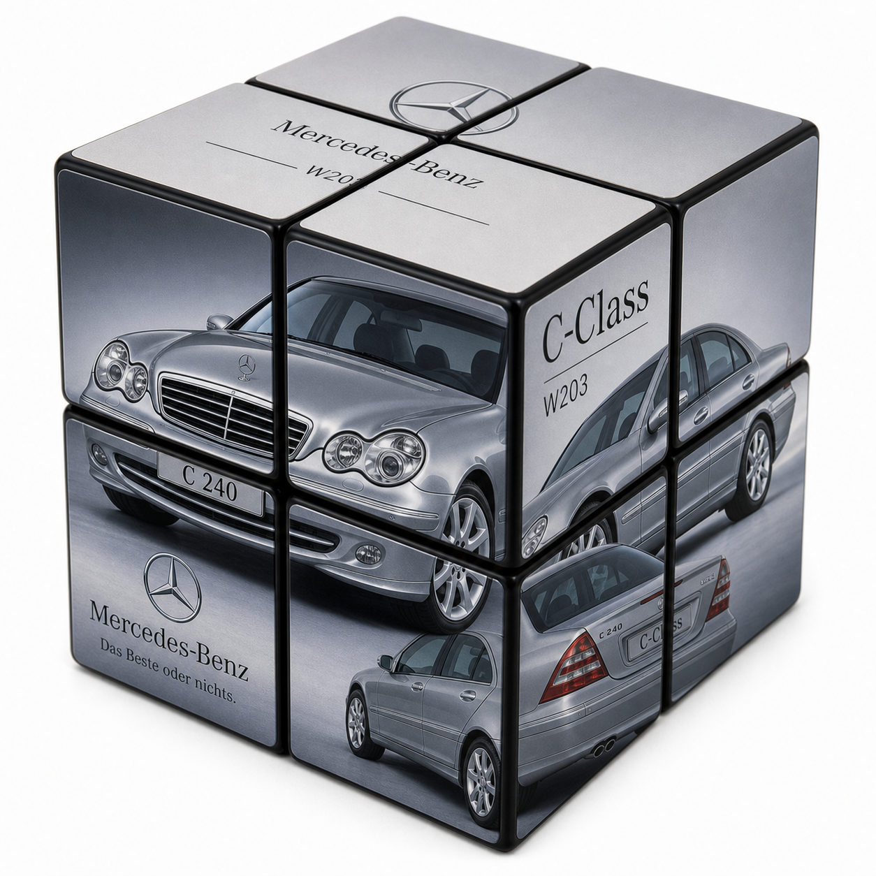 Cube magique 2x2 personnalisé avec logo