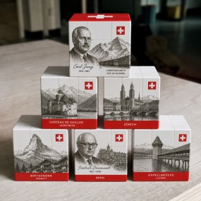 Cube personnalisé pas cher avec impression de votre mar...