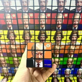 Rubik's Cube 3x3 avec logo imprimé – Cube publicitaire ...